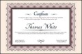 Graduation Certificate Wording