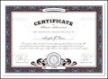 Graduation Completion Certificate Template