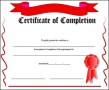 High School Certificate of Completion