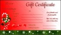 Holiday Gift Certificate Template