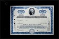 Insurance Company Stock Certificate Template