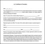 LLC Membership Certificate Template Free