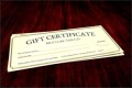 Massage Gift Certificate Template
