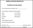 Medical Fitness Certificate Free