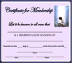 Membership Certificate Template PDF