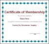 Membership Certificate Template Word