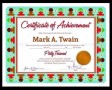 Nursery Trained Certificate Template