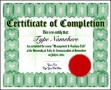 Pictures of Certificate of Completion Template