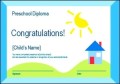 Preschool Certificate Template PPT