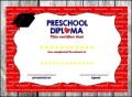 Preschool Graduation Certificate Template