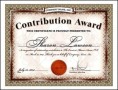 Printable Award Certificate Sample