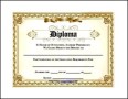 Printable Diploma Certificate Template Free