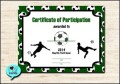 Printable Football Certificate