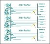 Printable Photography Gift Certificate Template