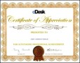 Professional Certificate Psd