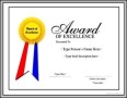 Sample Award Certificate Sample
