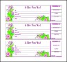 Sample Blank Photography Gift Certificate