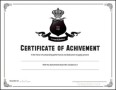 Sample Certificate Achivement