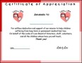 Sample Certificate of Appreciation Free