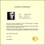 Sample Certificate of Authenticity Template