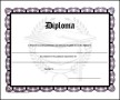 Sample Diploma Certificate Template