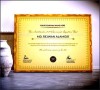 Scholarship Certificate Wording