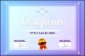 School Certificate Template Design