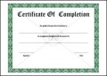 School Certificate of Completion Template PDF Format