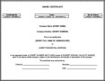 Share Certificate Template Word Doc