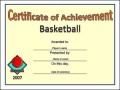 Sports Certificate Template