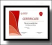 Swimming Awards Certificate