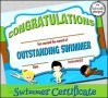Swimming Certificate Printable