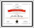 Universal College Graduation Certificate Template