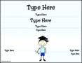 Young Boy Graduation Award Template
