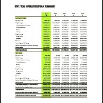 Annual Financial Budget Plan PDF Example