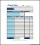 Basic Household Budget Template