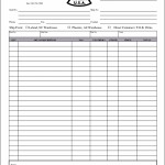 Blank Order Form Template Excel