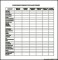 College Student Monthly Budget Template Word Format Download