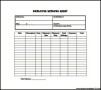 Employee Expense Sheet Template PDF Download
