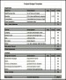 Example Project Budget Template
