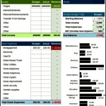 Family Monthly Budget Template