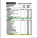 Free Construction Budget Spreadsheet for Mac