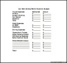 Free Disney Vacation Budget Template PDF Download