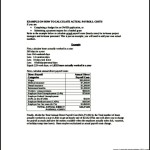 Free Payroll Budgeting Form PDF Format