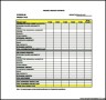 Free Project Budget Example PDF