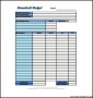 Home Budget Template PDF Format Download
