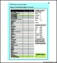 Household Budget Template Printable
