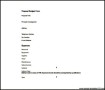 IT Proposal Budget Form PDF Download