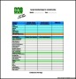 Monthly Budget Tracker Template PDF Download