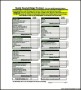 Monthly Household Budget Template Example